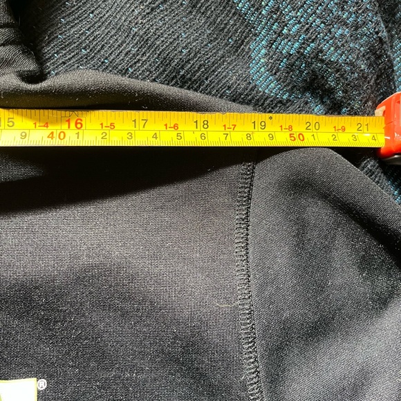 Title Boxing Black Performance Jacket Green Neon Accents Hood Full-Length Zipper - Picture 9 of 11